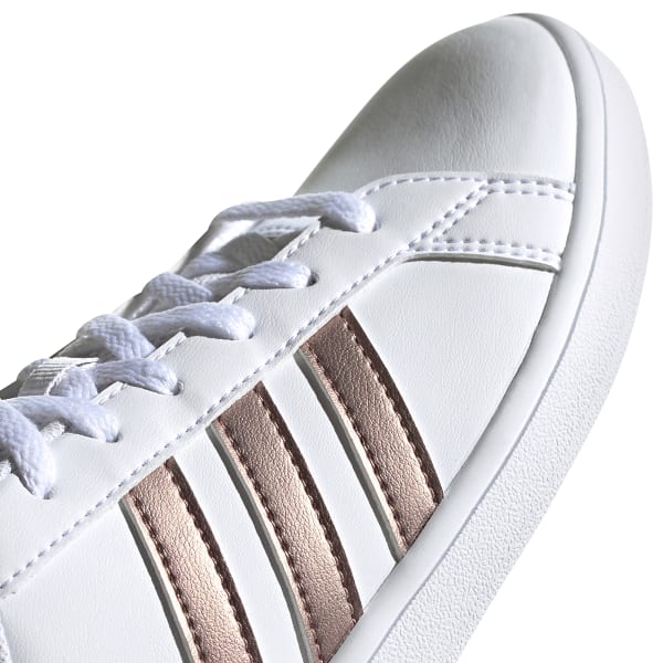 ADIDAS Girls' Grand Court Leather Sneaker