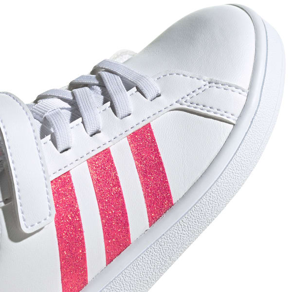 ADIDAS Girls' Grand Court Leather Sneaker