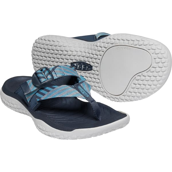 Blue toe sales post sandals