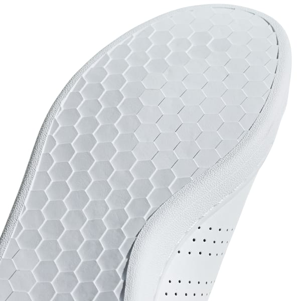 adidas Men's Advantage Base Tennis Shoe, White/White