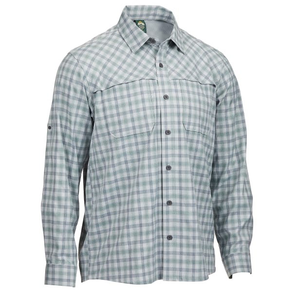 EMS Men's Journey Plaid Long-Sleeve Shirt