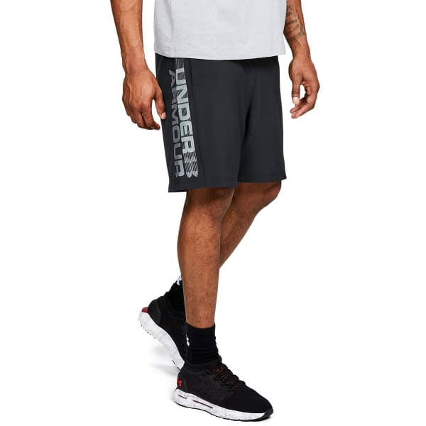 UNDER ARMOUR Men's Woven Wordmark Graphic Shorts