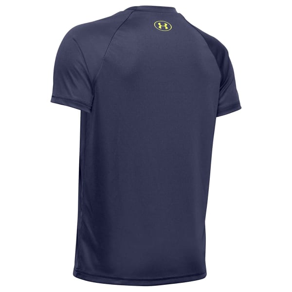 UNDER ARMOUR Boys' Tech Hybrid Short-Sleeve Tee