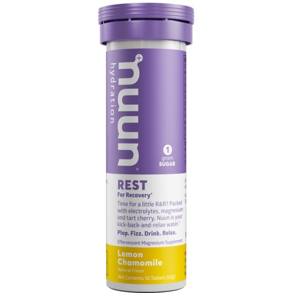 NUUN Rest Lemon Chamomile Hydration Tablets