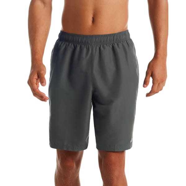 NIKE Men's Solid Lap 9" Volley Swim Shorts