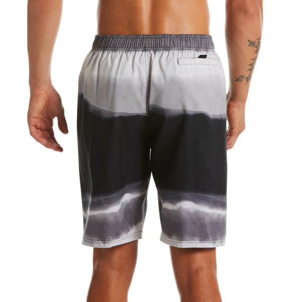 NIKE Men's Optic Halo Horizon 9" Swim Shorts