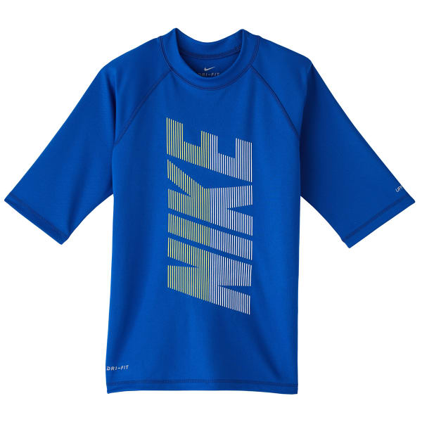 NIKE Little Boys' 4-7 Short-Sleeve Hydroguard Rash Guard Top