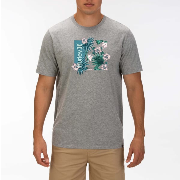 HURLEY Men's Short-Sleeve One & Only Floral Box Tee