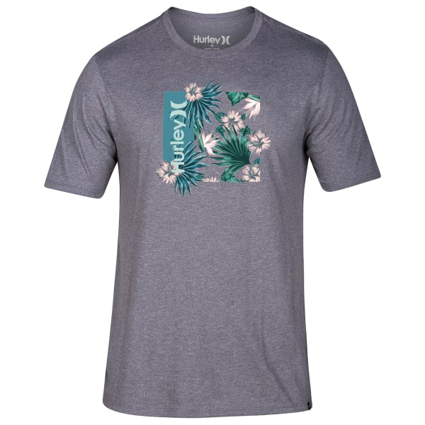 HURLEY Men's Short-Sleeve One & Only Floral Box Tee