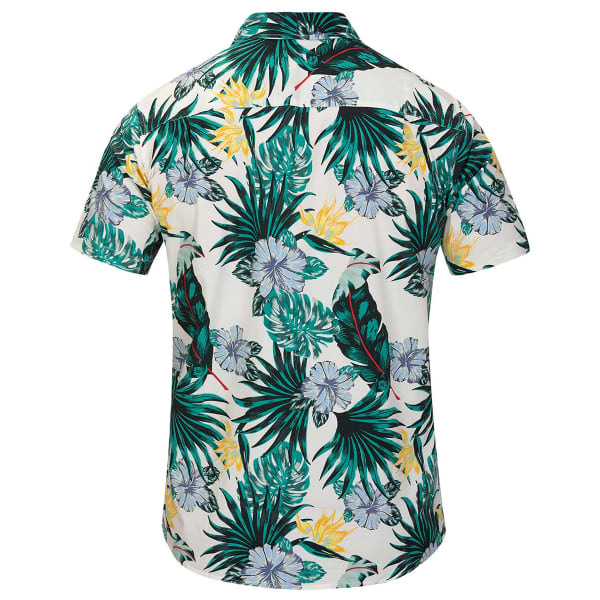 HURLEY Men's Short-Sleeve Lanai Stretch Button-Down