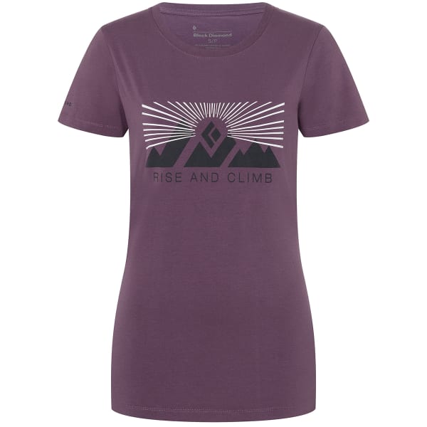 BLACK DIAMOND Women's Rise and Climb Short-Sleeve Tee