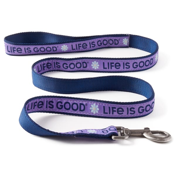 LIFE IS GOOD Daisy Dog Leash