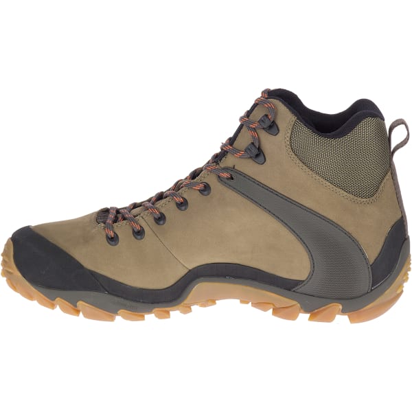 MERRELL Men's Chameleon 8 Leather Mid Waterproof Hiking Shoes