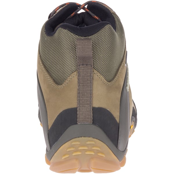 MERRELL Men's Chameleon 8 Leather Mid Waterproof Hiking Shoes - Eastern ...