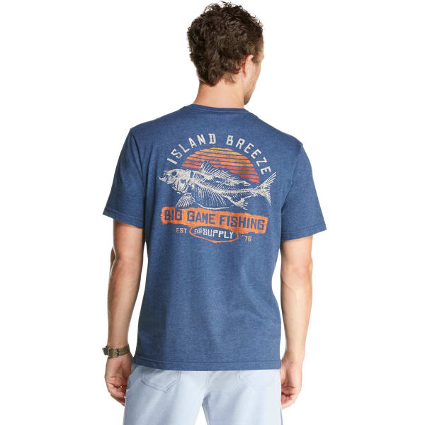 G.H. BASS Men's Short-Sleeve Graphic Crewneck Tee