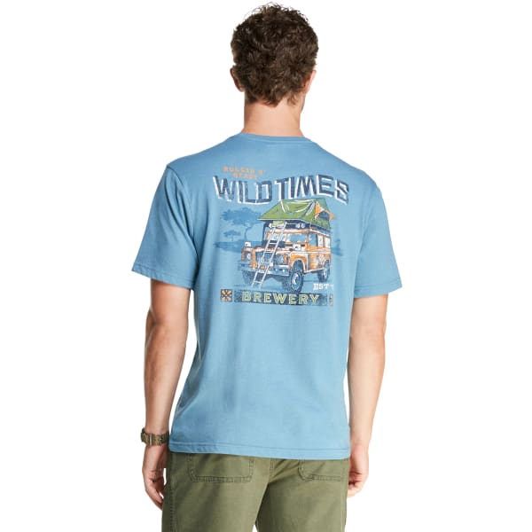 G.H. BASS Men's Short-Sleeve Wild Times Graphic Tee