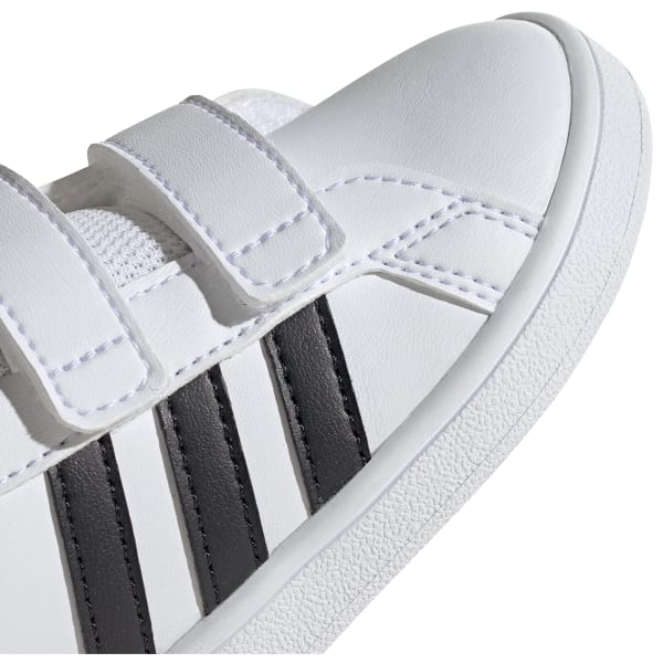 ADIDAS Boys' Infant/Toddler Grand Court Leather Sneaker