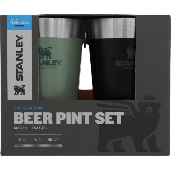 STANLEY Adventure Stacking Beer Pint Set, 4 Pack