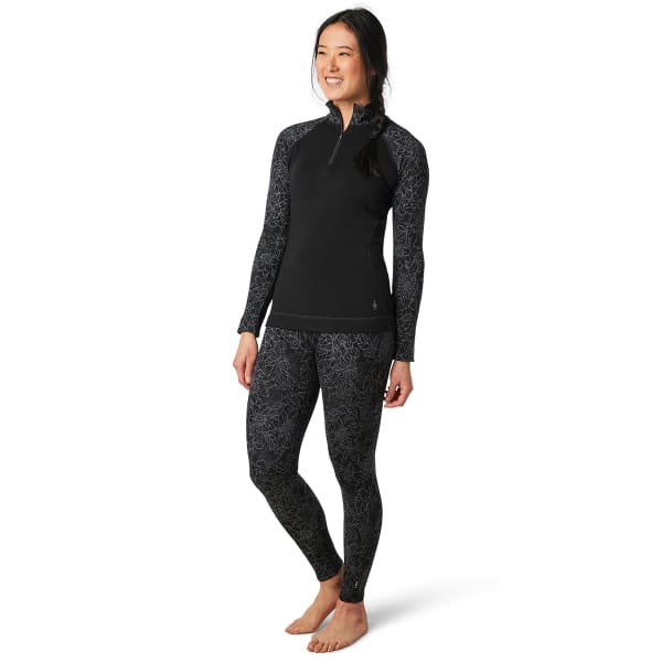 SMARTWOOL Women's Merino 250 Base Layer Pattern 1/4 Zip Pullover