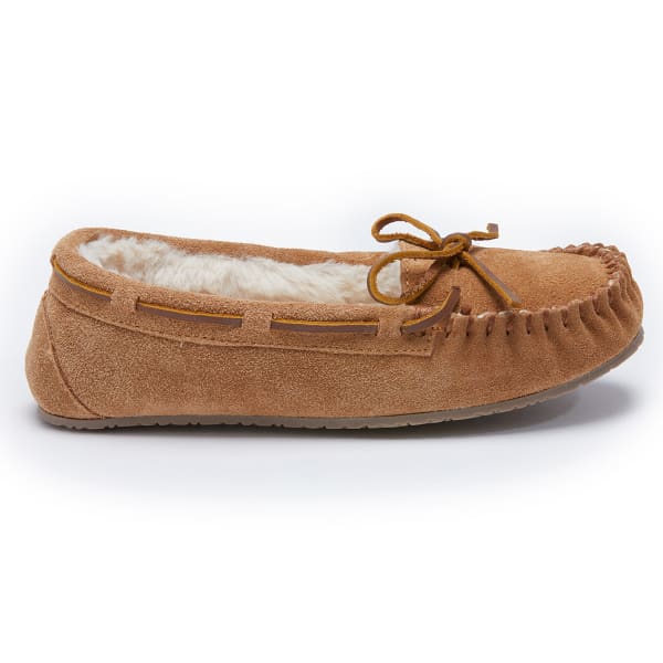 MINNETONKA Women's Trapper Faux Fur Lined Moccasin Slipper