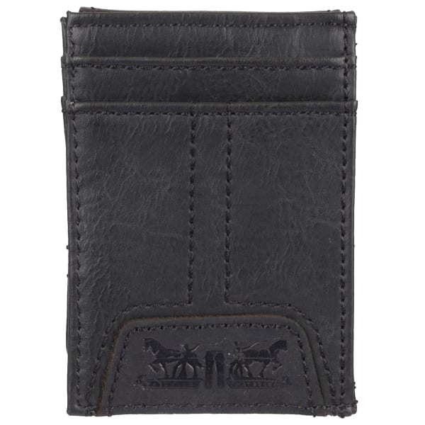 LEVI'S Men's RFID Magnetic Front Pocket Wallet