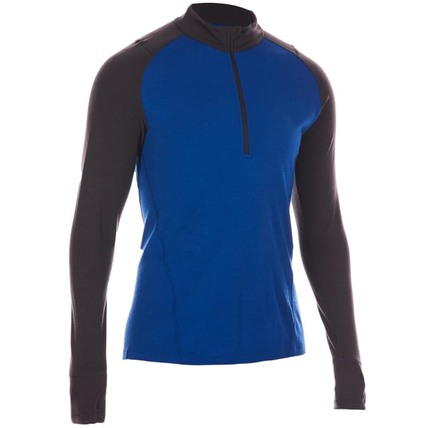 EMS Men's Merino Wool Base Layer 1/4-Zip Pullover