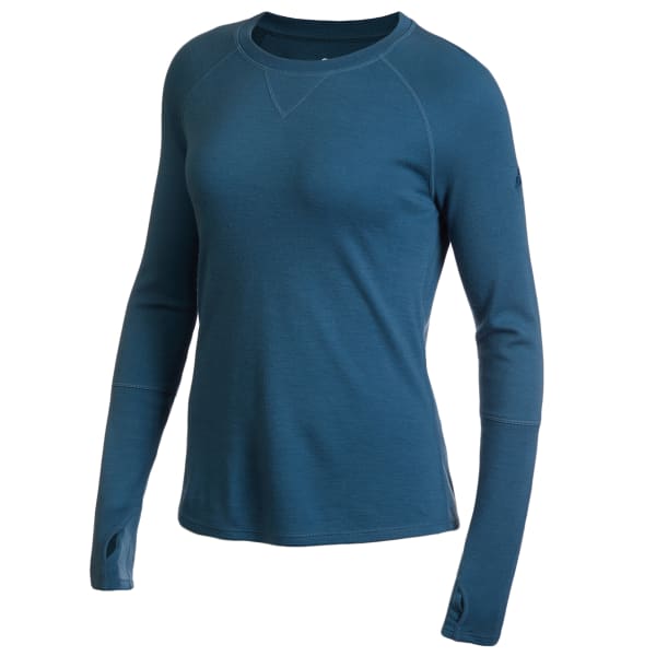 EMS Women's Merino Wool Base Layer Crew Neck Pullover