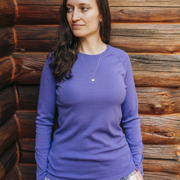 EMS Women's Merino Wool Base Layer Crew Neck Pullover