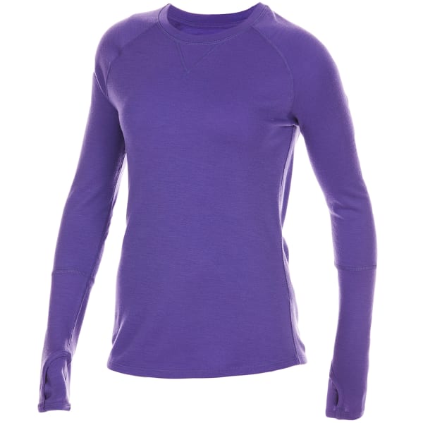 EMS Women's Merino Wool Base Layer Crew Neck Pullover