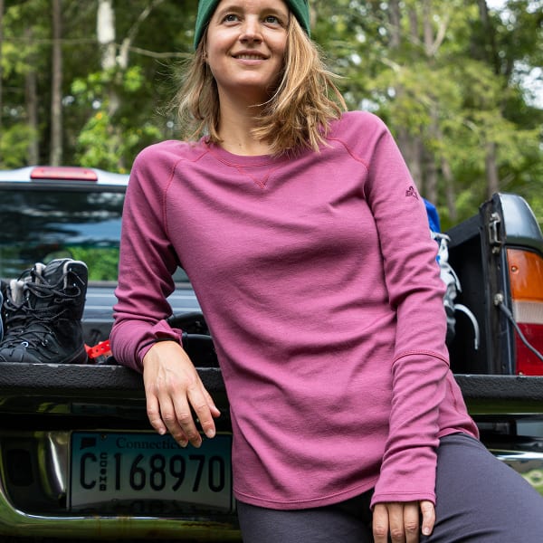 EMS Women's Merino Wool Base Layer Crew Neck Pullover