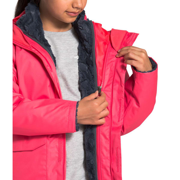 THE NORTH FACE Girls' Reversible Mossbud Swirl Jacket