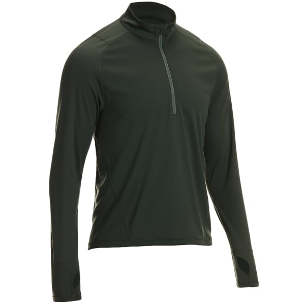 EMS Men's Techwick Medium Weight 1/4-Zip Synthetic Base Layer Top