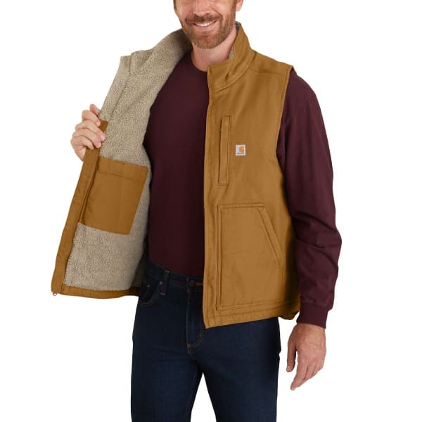 CARHARTT Men's Sherpa-Lined Mock Neck Vest