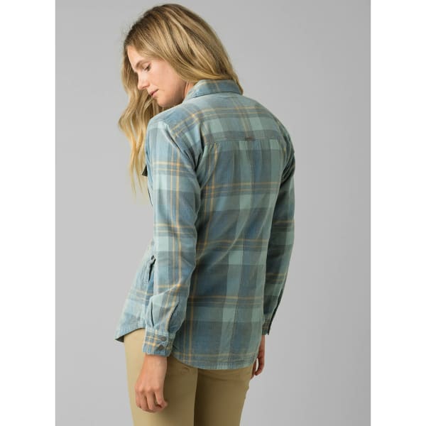 PRANA Women's Finnegan Corduroy Button-Down Shirt-Jacket