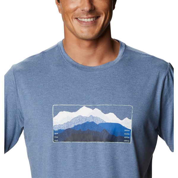 COLUMBIA Men's Tech Trail Short Sleeve Graphic Tee