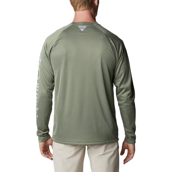 COLUMBIA Men's PFG Terminal Tackle Heather Long Sleeve Shirt