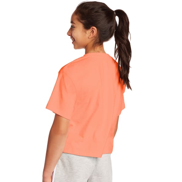 CHAMPION Girls' Boxy Cropped Short Sleeve Tee