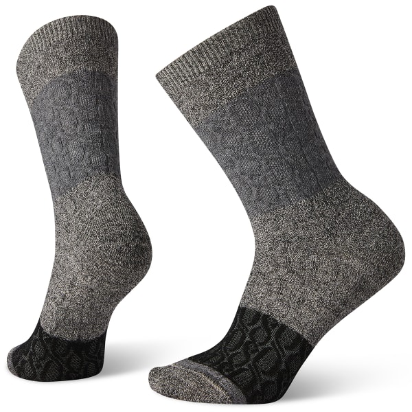 SMARTWOOL Women's Color Block Cable Crew Socks