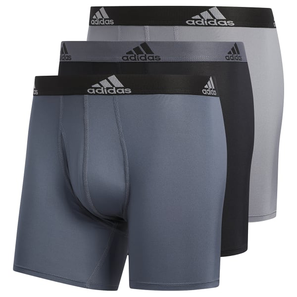 ADIDAS Men's Performance Boxer Briefs, 3 Pack