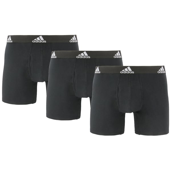 adidas Performance Stretch Cotton Mens 3 Pack Boxer Briefs, Color