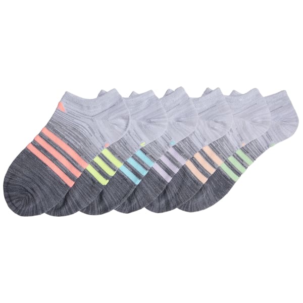 ADIDAS Girls' Superlite No-Show Socks, 6 Pairs