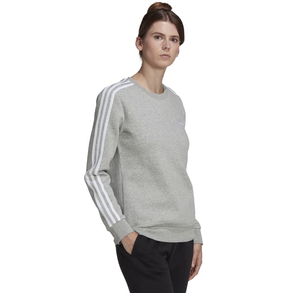 ADIDAS Women's Essential 3-Stripes Fleece Sweatshirt