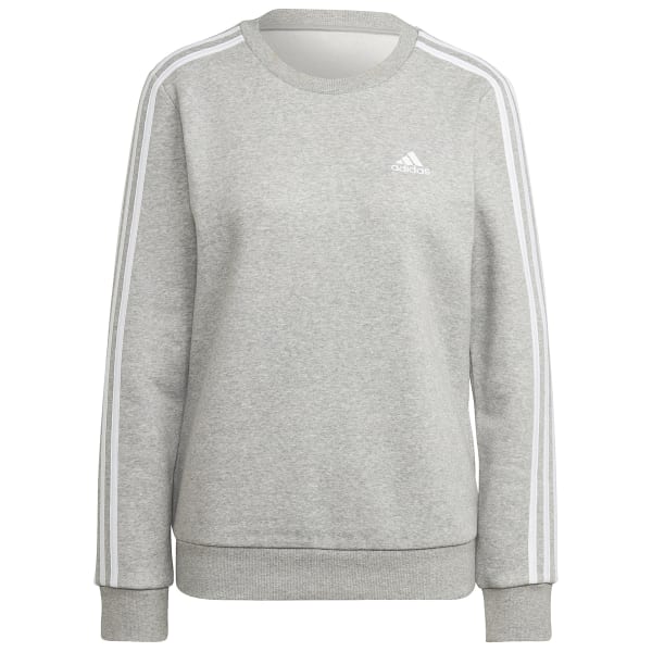 ADIDAS Women's Essential 3-Stripes Fleece Sweatshirt