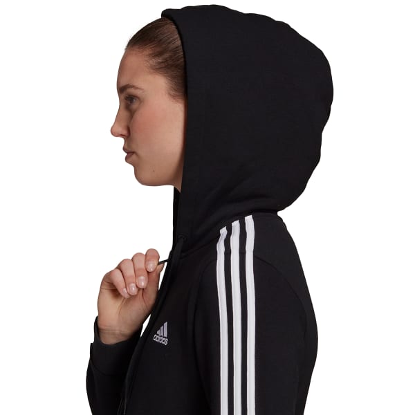 ADIDAS Women's Essentials 3-Stripe Full Zip Hoodie