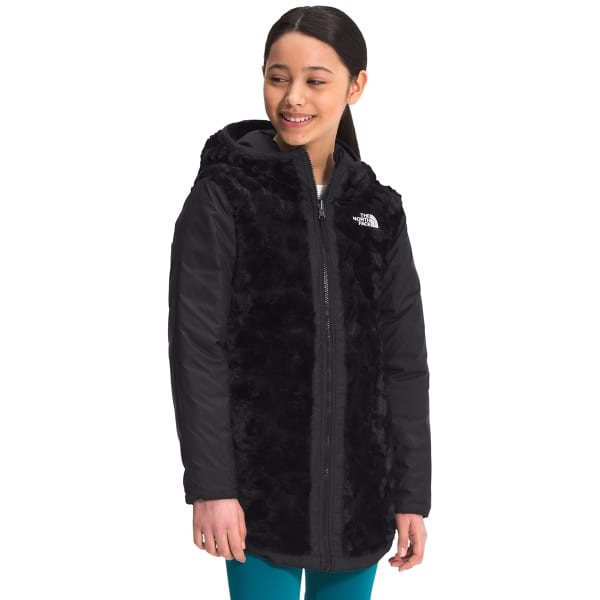 THE NORTH FACE Girls' Reversible Mossbud Swirl Insulated Parka