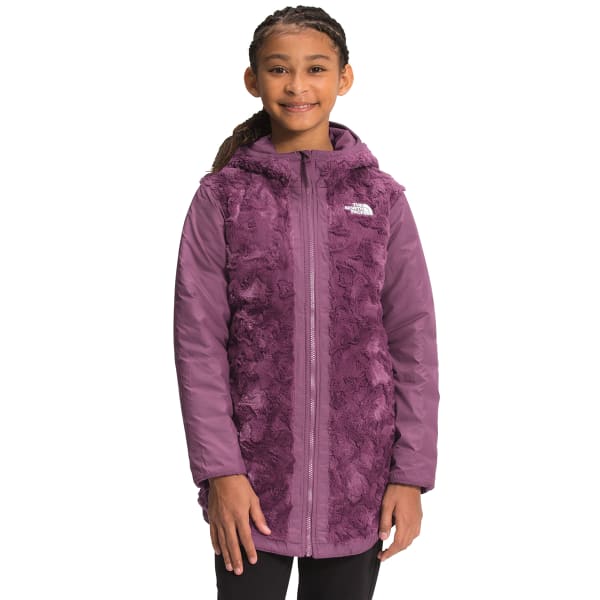 THE NORTH FACE Girls' Reversible Mossbud Swirl Insulated Parka