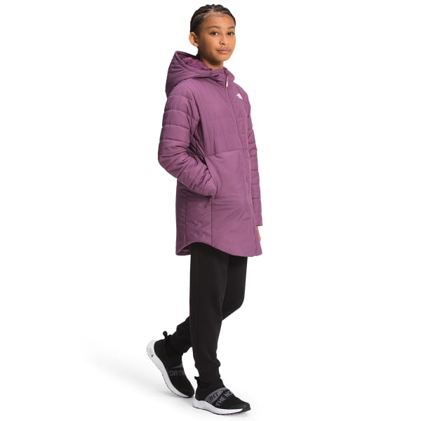 THE NORTH FACE Girls' Reversible Mossbud Swirl Insulated Parka