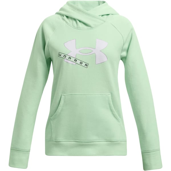 UNDER ARMOUR Girls' UA Rival Fleece Logo Hoodie