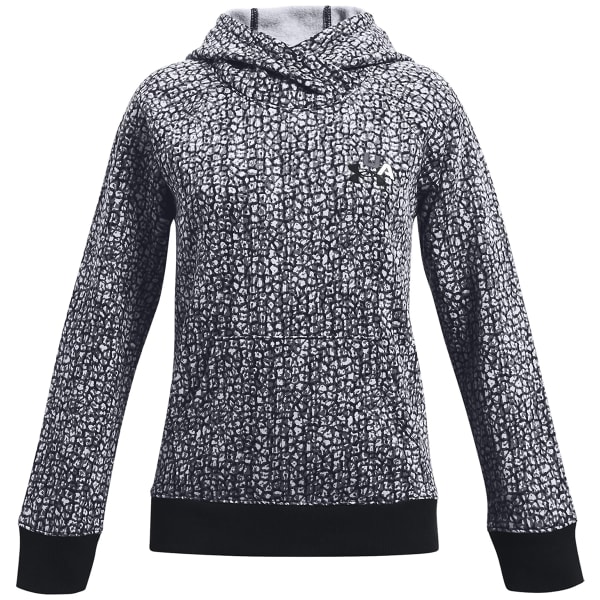 UNDER ARMOUR Girls' UA Rival Fleece Print Hoodie