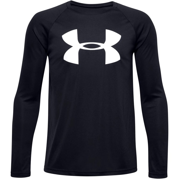 UNDER ARMOUR Boys' UA Tech Long Sleeve Tee